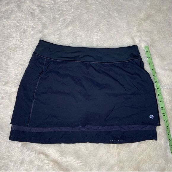Athleta Pants - Sz Small Athleta Dark Blue Skort Skirt Shorts